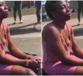 Drama as Protesting Kenyan-Born Woman Blocks a Road in Brooklyn Center, Minnesota