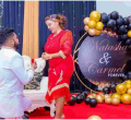 Flashy Preacher Reverend Lucy Natasha Gets Engaged to Fiancé Prophet Carmel