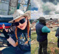 American Pop Star Madonna Tours Kibera Slums in Kenya Visit 