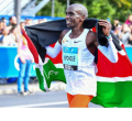  Kipchoge Eyes a Course Record at Boston Marathon on Sunday 