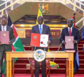 Ruto Assents to IEBC Bill with Raila, Kalonzo in Attendance