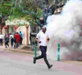 Nairobi Police Detain Lectures Before Parliament March