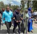 Activists Shield Boniface Mwangi from Arrest During Nairobi Protest