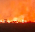 Fire Outbreak on JKIA land