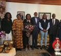 Former First Lady Mama Ngina Kenyatta and Her Family Visit Mama Ida Odinga Mama Ngina Kenyatta Visits Odinga Family to Offer Condolences