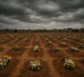 Palestinians bury remains of 105 people killed in Israeli attack on Gaza
