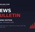 Mwakilishi News Bulletin - Evening Edition, Thursday 29 October 2026