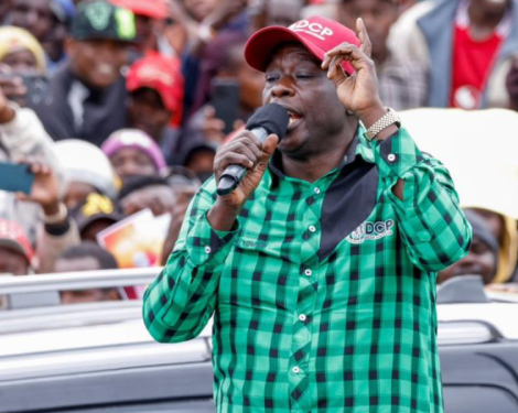 Gachagua Asks Kalonzo and Karua to Join Court Defence for Rearrested DCP Youth Officials