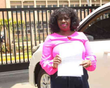 Former Senator Gloria Orwoba Released on KSh 10,000 Bail After Arrest Outside Parliament