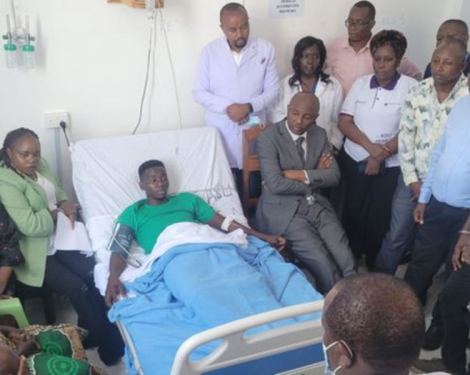 79-Hour Tree Hug Leaves Jimmy Irungu Hospitalized With Kidney Failure