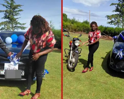 UK-Based Kenyan Woman Gifts Father New Car in Heartfelt Gratitude