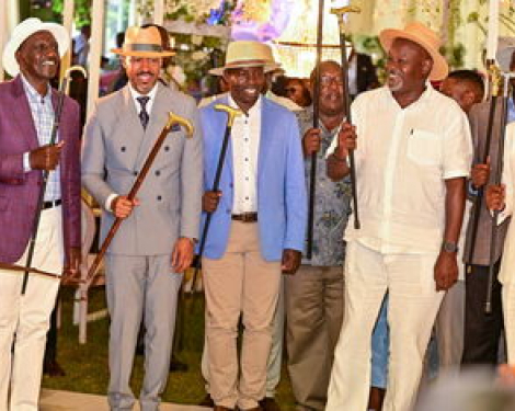 President Ruto Joins Political and Business Leaders at Karen Blixen Wedding