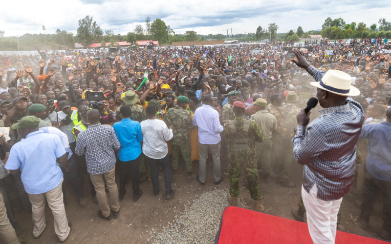 Ruto’s Security Tightened Following Shoe-Throwing Incident in Kuria West