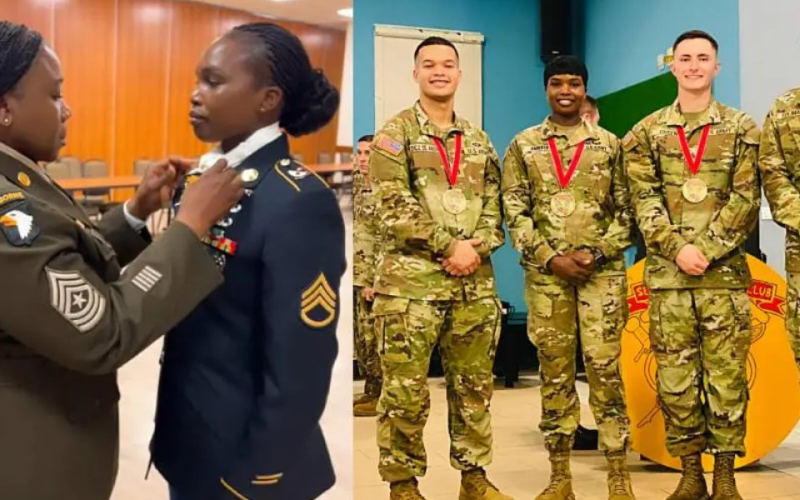 Kenyan-Born Carolyne Omboto Recognised for Outstanding Service in the US Army