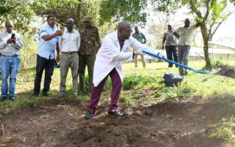 DCI Investigates Possible Mass Grave in Lake Nakuru National Park