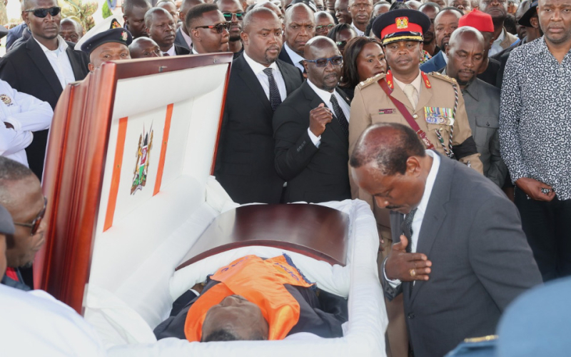 Kalonzo Faults Organisers Over Opposition’s Exclusion at Raila Funeral