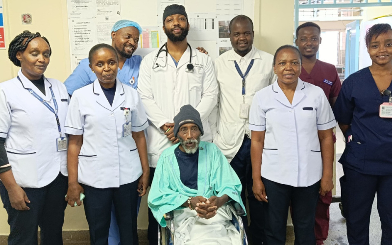 After 20 Years Bedridden, Kiambu Man Walks Again Following KNH Treatment