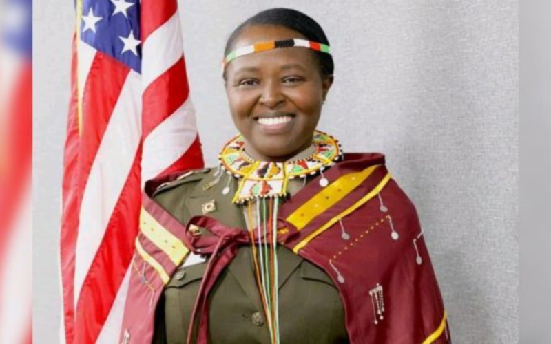 Silvia Jemutai Promoted to Lieutenant Colonel in the US Army