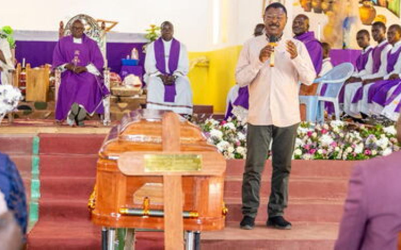Wetang’ula Urges Leaders to Keep Politics Out of Brother’s Funeral