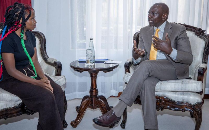 Ruto Names Tree-Hugging Activist Truphena Muthoni Tree Planting Ambassador