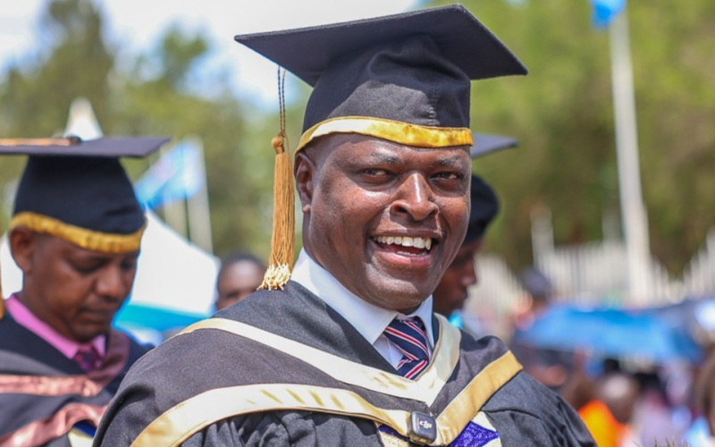 Ndindi Nyoro Earns Second Master’s Degree Weeks After UoN Graduation