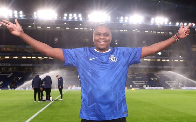 Kenya’s Darts Star Celebrates Title Win With Special Stamford Bridge Visit