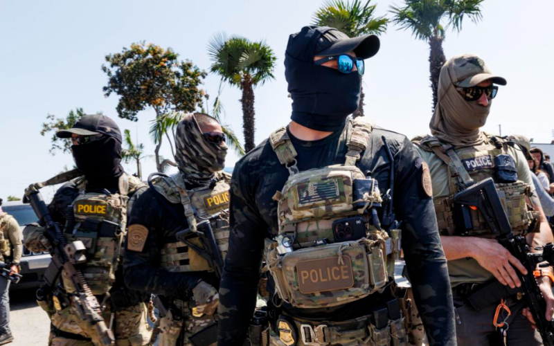 Can ICE Agents Wear Masks and Still Be Lawfully Arresting People?