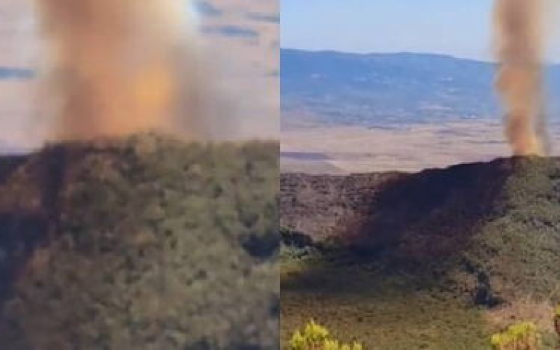 No Volcanic Eruption at Mount Longonot, KWS Clarifies After Viral Videos