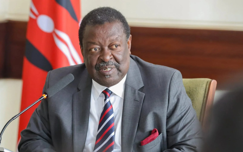 Mudavadi: Kenya Will Not Take Sides in Middle East Conflict