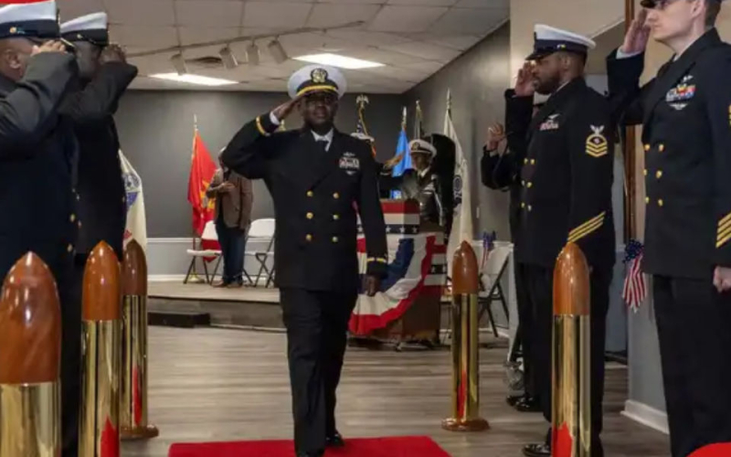 Kenyan-Born Dan Korir Promoted to Chief Warrant Officer in the US Navy