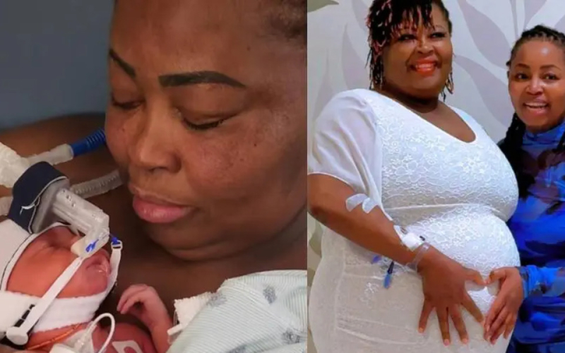 Kenyan Woman in the US Gives Birth at 45 After Years of Waiting
