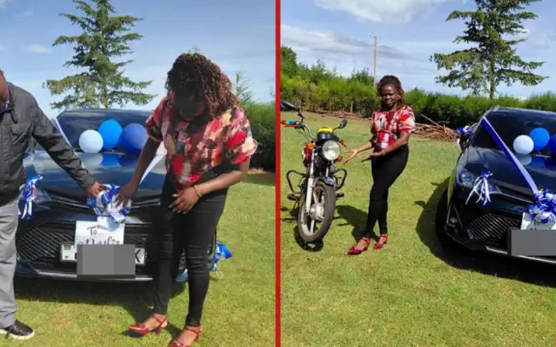 UK-Based Kenyan Woman Gifts Father New Car in Heartfelt Gratitude