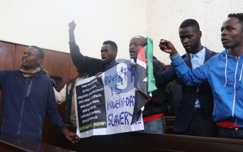 Drama at Nairobi Court as Fuel Protesters Disrupt Hearing