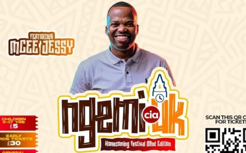 MCEE Jessy to Headline Ngemi CIA UK Homecoming Festival 2026
