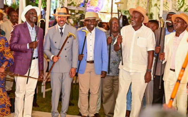 President Ruto Joins Political and Business Leaders at Karen Blixen Wedding