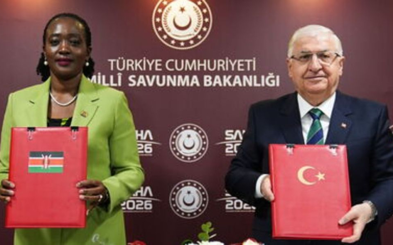 Kenya and Türkiye Sign Defence Deal with Focus on Drone Technology Cooperation