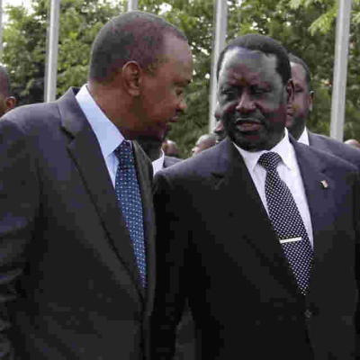 President Uhuru Ahead of Raila by Double Digits in New Opinion Poll