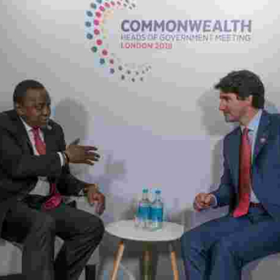 Canadian Prime Minister Justin Trudeau Invites President Uhuru Kenyatta to G7 Summit