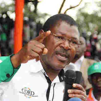 You're on Your Own, Wetang'ula Tells Raila