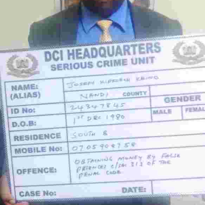 Nairobi Man Accused of Swindling Desperate Kenyans with Promise of Finding them Jobs Abroad Arrested 
