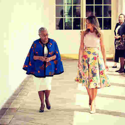 The Places US First Lady Melania Trump Will Visit after Landing in Nairobi on Thursday Night 