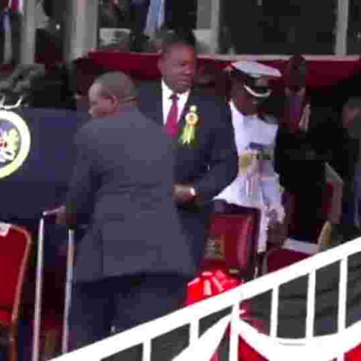 President Uhuru Caught on Camera Warning CS Mwangi Kiunjuri in Kikuyu [VIDEO]
