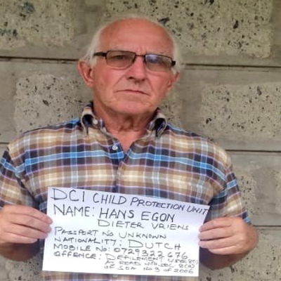 Police in Nairobi Arrest Dutch Sex Pest who Disappered in 2016