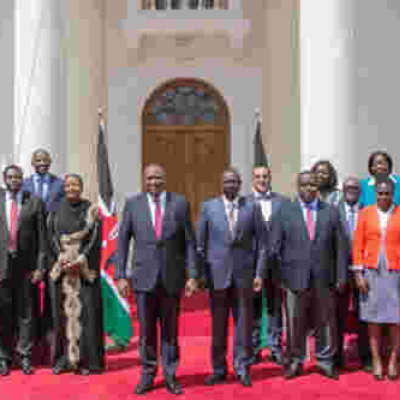 President Kenyatta Sends Cabinet Secretaries on Holiday amid Reports of Imminent Reshuffle