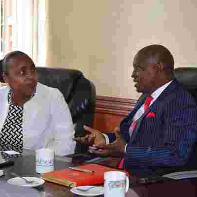 Nyeri Governor Mutahi Kahiga Denies Reports that Deputy Governor Caroline Karugu Physically Attacked Him