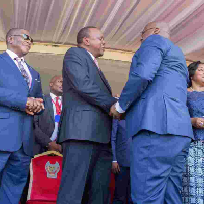 President Kenyatta the Only Head of State at New Congo President's Inauguration as Invited Leaders Skip Event  