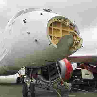 Two Kenya Airways Aircrafts Collide at JKIA