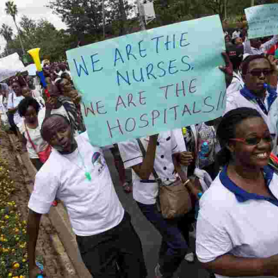 Kenyan Nurses Vow to Defy President Kenyatta’s Order to Return to Work