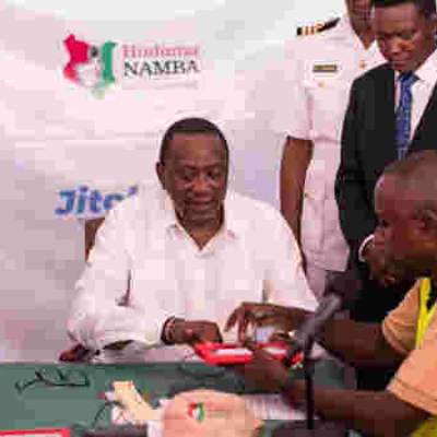 Huduma Namba: President Uhuru Launches Biometric Registration of Kenyans, Foreigners