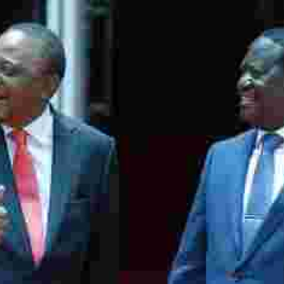 Speculation as President Kenyatta, Odinga Hold Private Meetings in Dubai